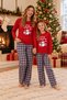 Family Pajama Set—Super-Soft Cotton Fabric Mother-Daughter Pajama Set (Sold as a Mother-Daughter Set) - 2