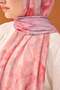Riva Shawl Tencel Wild Flower Pink - 4