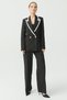 Women's Collar Detailed Jacket - 6