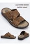 Men's Open Toe Sandals - Brown - 3