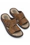Men's Open Toe Sandals - Brown