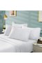 King Size Sheets Set White - Super Soft Cooling Bed Sheets with Deep Pockets Hotel Luxury, 1800 Thre - 2