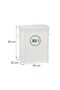 Bamboo laundry bin with lid - 4