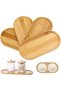Elegant Presentation – Vegetable Peeler and Bamboo Serving Tray Set - 4