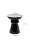Side table & stool, cone - 4