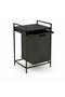 Laundry bin with shelf - 8