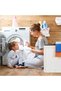 Bamboo laundry bin with lid - 3