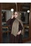 Giraffe-Patterned Jacquard Shawl