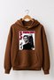 Premium Oversized Hooded 3-Ply Cotton Sweatshirt with Peter Parker Print
