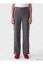 XSIDE Anthracite Brioche Knit Straight Standard & Regular Wide-Leg Women's Pants—The ALITA CITY Difference - 2