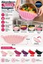 Adjustable Accordion-Style TENCEL™ Pot Strainer, 26x15 cm, Foldable Pasta, Rice, and Vegetable Strainer with Lock, Assorted Colors