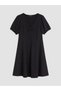 Peak New Season Black V-Neck A-Line Mini Dress - 5