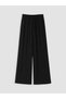 XSIDE Black Gabardine Straight-Leg, Loose & Wide-Leg Women's Pants—The ALITA CITY Difference - 5