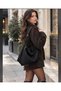 Women's Large, Spacious, Soft-Textured Shoulder Bag and Crossbody Bag