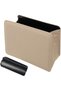 Foldable Waterproof Leather Car Trash Can, Mini Garbage Organizer Holder, Folding Storage Bin for Au