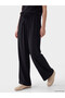 XSIDE Black Gabardine Straight-Leg, Loose & Wide-Leg Women's Pants—The ALITA CITY Difference - 2