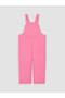 Peak New Season Pink Water Repellent Girls' Ski Overalls - 3