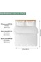 4 Pack Disposable Bed Sheets for Travel Queen Size - 2