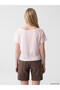 XSIDE Pink Jersey Printed Loose & Oversized Short-Sleeve Women's T-Shirt—The ALITA CITY Way - 4