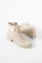 TNC 002 Wrinkled Leather Zip-Up Boots with Zip Detail - 4