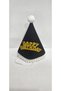 Deluxe Series Party Accessory: Special Newborn "HAPPY BIRTHDAY" BLACK AND GOLD FELT BABY HAT - 2