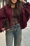 Women's Oversize Premium Suede Jacket