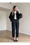 Women's Bomber Jacket and Carrot-Cut Pants Set