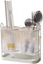 2 PCS Toothbrush Holder Wall Mounted Bathroom Storage Rack