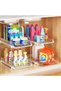 Under Sink Organizers and Storage 2 Pack, Pull Out Bathroom Kitchen Cabinet Organizer, 2 Tier Stacka - 6
