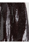 TWO MT SHOP QUALITY LCW Vision Burgundy Tulle Sequin Mini Skirt for Women - 6