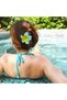 Flower Hair Clips Multicolor Hawaiian Decorative Accessories - 4