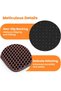 Small Cat Litter Mat, Double Layer Honeycomb Litter Box Mat - 8