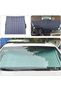 Retractable Windshield Sun Shade for Car, 65CM Large Foldable Sun Visor Protector, Blocks 99% UV Ray - 4