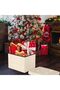 Foldable Storage Ottoman Box Storage Stool Cube Storage Ottoman Footstool Storage Box Ottomans Cube - 6