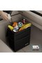 Car Trash Can with Lid, Car Garbage, Bin and Bag (Large, Black) - 6