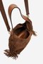 Mojave Women's Shoulder Bag, Genuine Suede Leather, TABA - 7