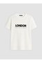 LCW Vision Ecru Jersey Printed Standard & Regular Short-Sleeve Women's T-Shirt, Featuring the ALITA CITY Touch - 5