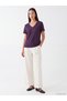 LCW EVERYDAY Jersey Solid Standard & Regular Short-Sleeve Women's T-Shirt, Featuring the ALITA CITY Touch - 2
