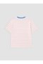 Natuvera Pink Jersey Striped Loose & Oversized Short-Sleeve Women's T-Shirt, Featuring the ALITA CITY Touch - 6