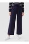 LCW Modest Navy Gabardine Plain Comfort & Relax Wide-Leg Women's Pants—The ALITA CITY Difference - 2