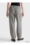XSIDE Black Plaid Loose-Fit Women's Jogger Pants with Elasticated Hem—The ALITA CITY Difference - 4