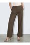 LCW Vision Khaki Solid Standard & Regular Wide-Leg Women's Pants—The ALITA CITY Difference - 2