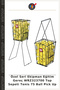 Special Series Equipment Training Aids WRZ323700 Tennis Ball Pickup Basket, 75 Balls
