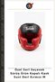 Special Series Option Defense Product Full-Face Helmet Faux Leather Red M