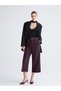 LCW Vision Plum Polyviscose Straight Standard & Regular Wide-Leg Women's Pants, Featuring the ALITA CITY Touch - 2