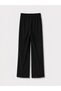 LCW Modest Black Straight-Leg Standard & Regular Women's Pants, Featuring the ALITA CITY Touch - 6