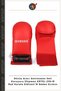 Combat Gear Protective Equipment KRTEL-200-M Red Karate Gloves, Size M, Red