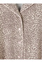 LCW DREAM Ecru Jersey Leopard-Print Long-Sleeve Women's Pajama Top, Featuring the ALITA CITY Touch - 3