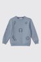 Boys' Dark Blue 2-Piece Top and Bottom Set - 2