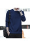 Men Long Sleeve T Shirt Pullover Cotton Thin